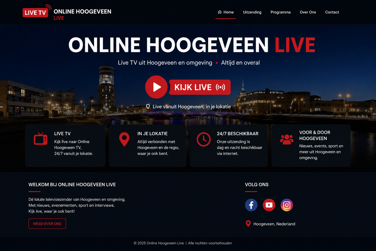 OnlineHoogeveen Live TV